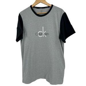 Calvin Klein T-Shirt Gray Black Size Large mens sleepwear comfy knot